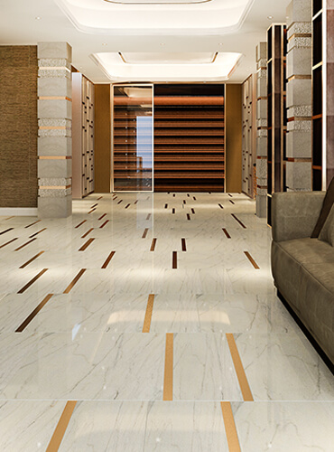 Hall Room Tiles Work